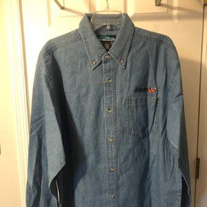 Men's Denim Shirt with Andersen Logo